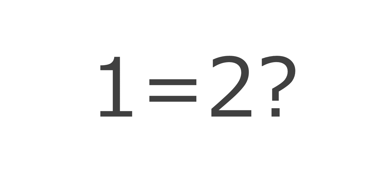 Defining Paradox in Basic Math: The Mathematical Proof of 1=2 and the ...